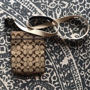 Coach cross body purse